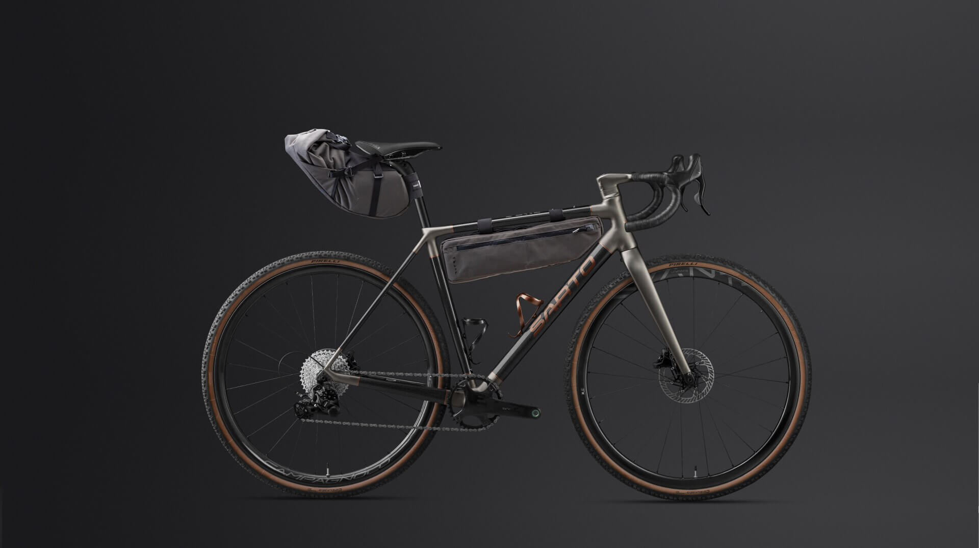 Seta Bike Custom Road bikes: Sarto Seta Gravel Plus Tri composite